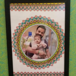 Photo Frame with Mandala Art- CK1102