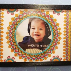 Photo Frame with Mandala Art- CK1104