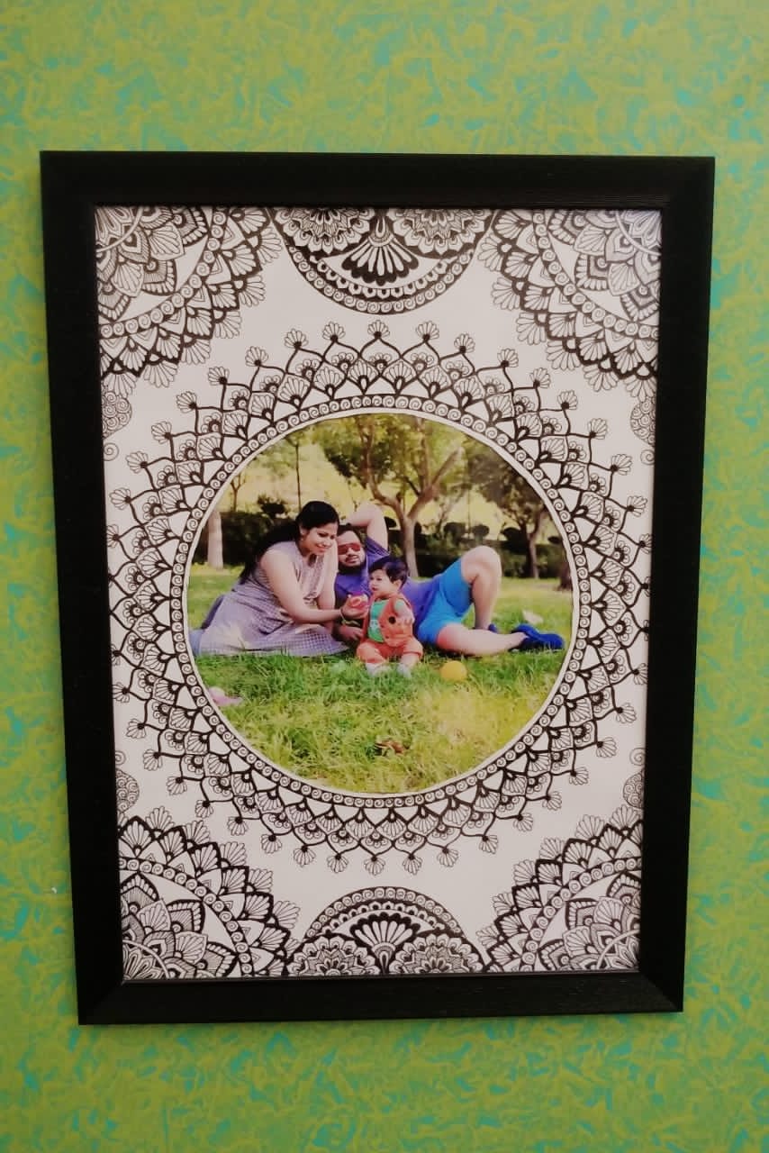 Photo Frame with Mandala Art- CK1101
